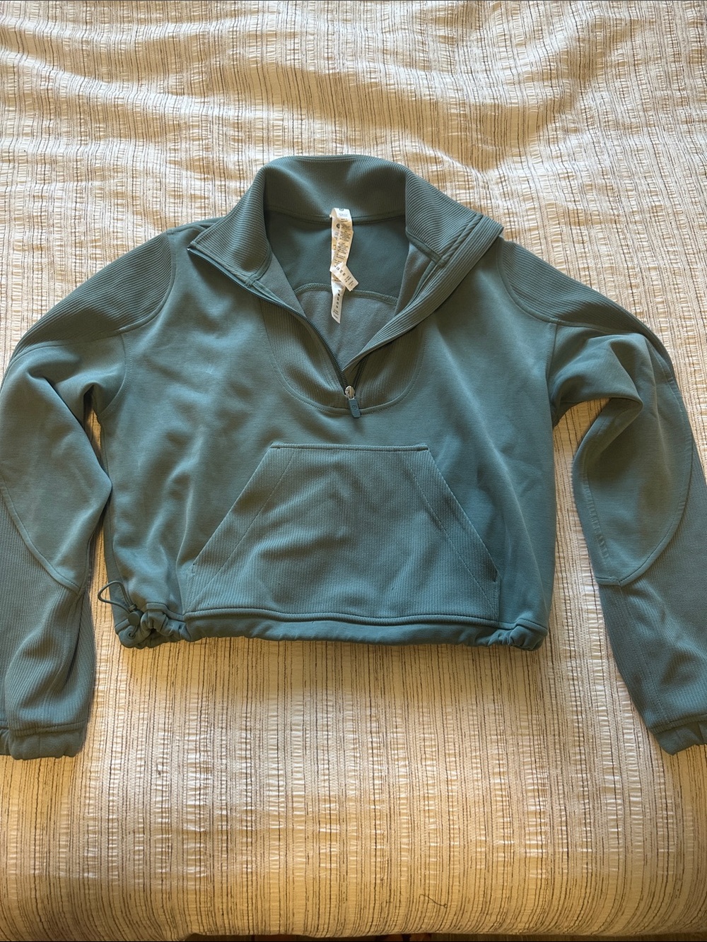lululemon athletica Coastal Sage Green Half-Zip Pullover - Picture 5 of 10